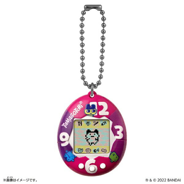 バンダイ｜BANDAI Original Tamagotchi Purple-Pink Clock