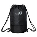 ASUS｜エイスース サックパック W260xD260xH480mm ROG Sackpack ブラック ROG_SACK_OS101