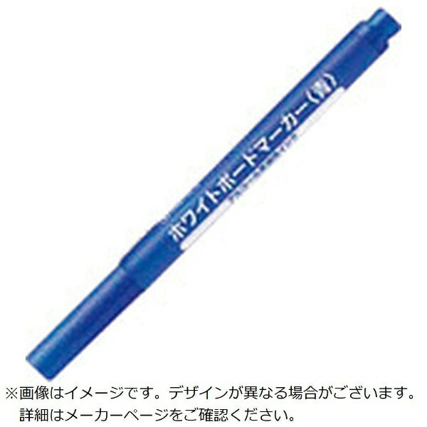 PLUS｜プラス JTX 179146）ホワイトボードマーカー細字青H007J−BL H007JBL