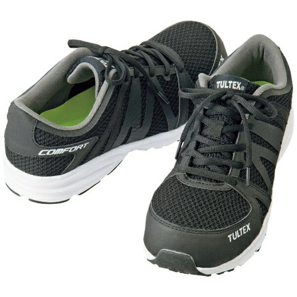 ■JIS L級相当の先芯樹脂入りで超軽量です。■ジャガード風の凸凹メッシュ素材を飼料することにより通気性があります。【用途】・軽作業に。【仕様】・寸法（cm）： 23.5・色： ブラック・足幅サイズ： EEE・規格： JIS L級相当・女性サイズあり・メッシュ・クッション性・軽量【材質／仕上】・素材： 合成皮革+ナイロンメッシュ・底： EVA+合成底・先芯： 樹脂・中敷き　ポリエステル100％