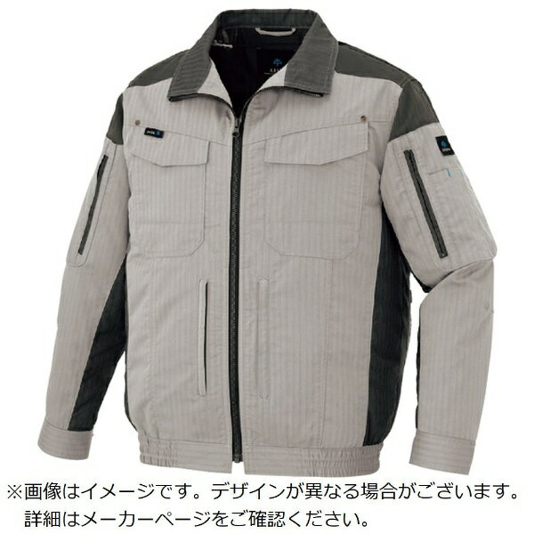 Long-Sleeved - アイトス｜AITOZ 空調服用長袖ブルゾン（空調服TM） シルバーグレー 5L AZ306990035L