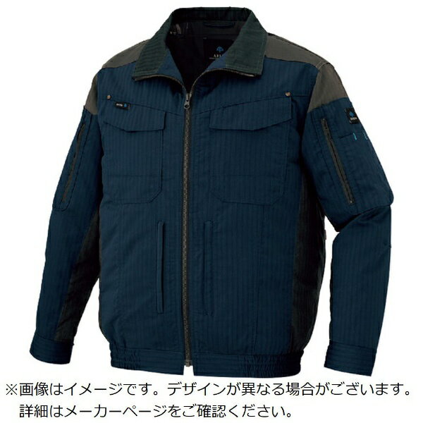 乐天商城 - アイトス｜AITOZ 空調服用長袖ブルゾン（空調服TM） ネイビー 4L AZ306990084L
