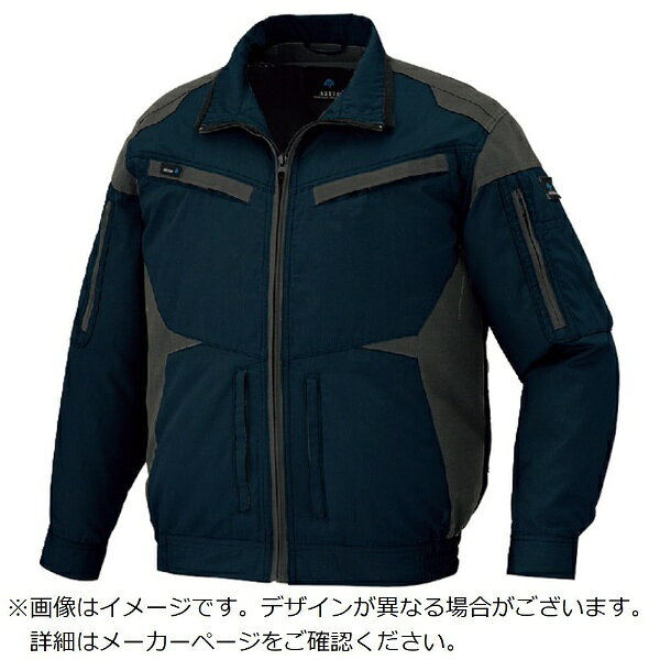 ■フルハーネス外付け専用空調服です。■フルハーネス着用時、目視で確認でき、安全性と快適性を両立します。【仕様】・色： ディープネイビー・胸囲（cm）： 124・着丈（cm）： 68・サイズ： LL・肩幅（cm）： 54・袖丈（cm）： 60・生地/高密度ウエザー　平織・ポリエステル65％　綿35％　静電防止・配色/高強度TCリップ　ポリエステル65％　綿35％
