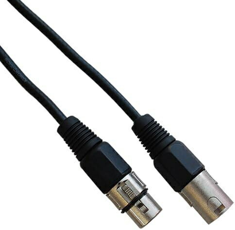 ・マイクケーブル (XLR - XLR)・キャノンプラグ(メス) - キャノンプラグ(オス)・アンプへやオーディオインターフェイス、PA機器等へのマイク接続に・長さ:1m