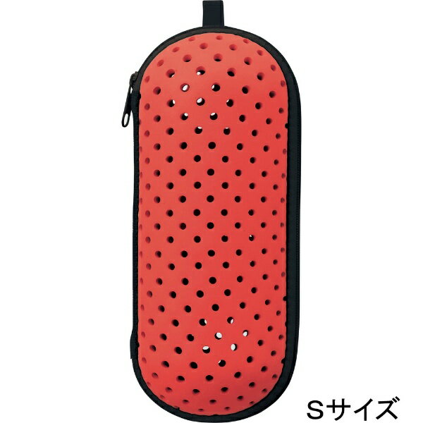 SWANS｜スワンズ スイムゴーグルケース デミストホルダー付き （ファスナータイプ） Sサイズ SA-141S R レッド