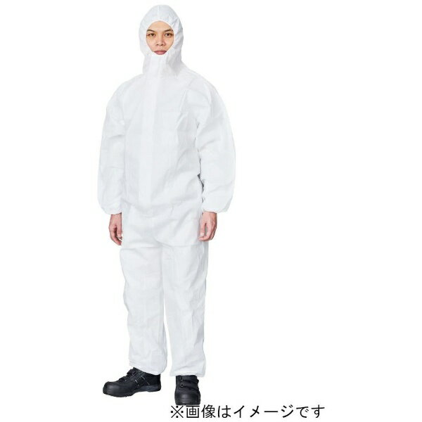 日光物産｜NiKKO ProTool P1410 フード付きカバーオール 4L 白