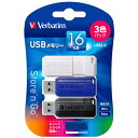 Verbatimbo[xC^ USB (Mac/Win) 3FpbN(//) USBNP16GMX3V2 [16GB /USB TypeA /USB2.0 /XCh]