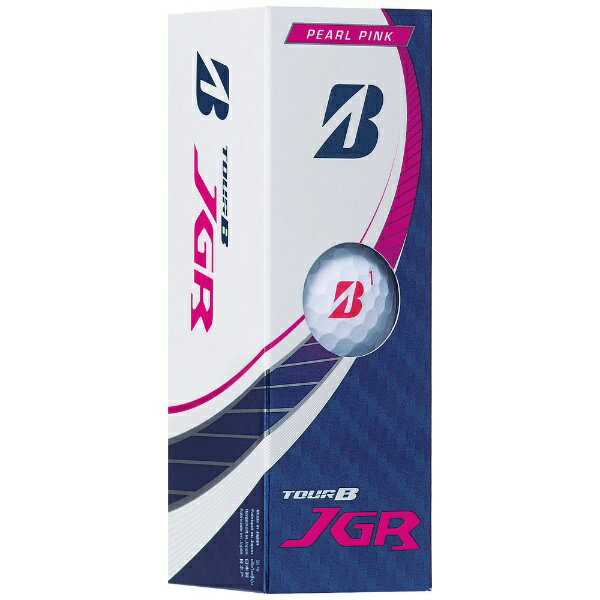 ブリヂストン｜BRIDGESTONE ゴルフボール TOUR B JGR ピンク J3PX 3球（1スリーブ） 2023モデル【オウンネーム非対応】【返品交換不可】