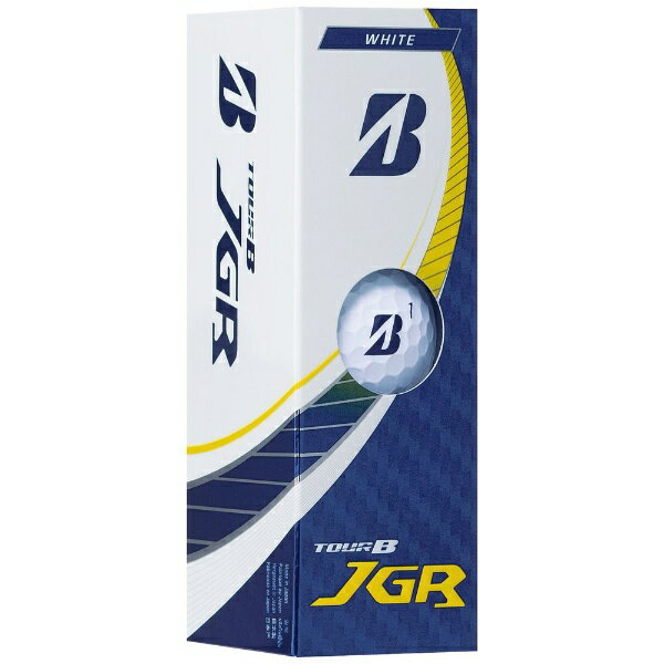 ブリヂストン｜BRIDGESTONE ゴルフボール TOUR B JGR ホワイト J3WX 3球（1スリーブ） 2023モデル【オウンネーム非対応】【返品交換不可】