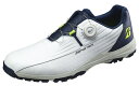 ブリヂストン｜BRIDGESTONE 24.5cm メンズ ゴルフシューズ ゼロ・スパイク バイター ライト 靴幅：3E(ホワイトネイビー) SHG350【返品交換不可】