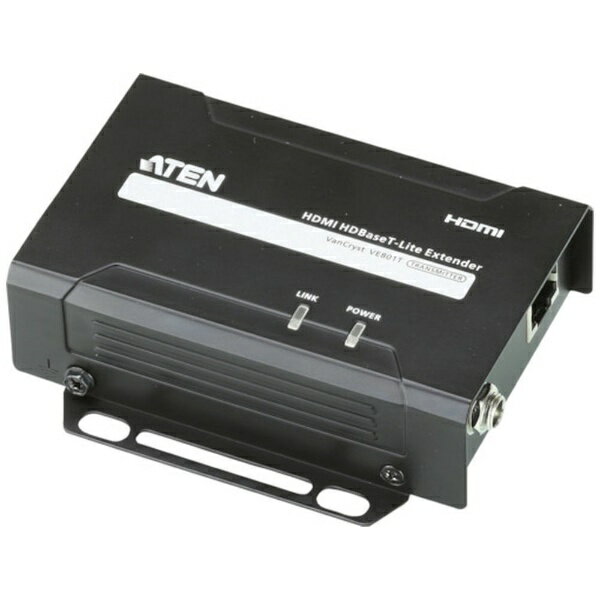 ATEN�å����ƥ� ATEN �ӥǥ���Ĺ���ѥȥ�󥹥ߥå��� HDMI��HDBaseT��Lite Class B�б� VE801T
