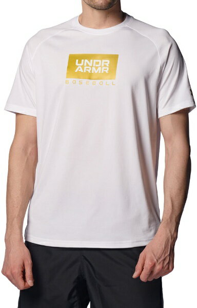 A_[A[}[bUNDER ARMOUR Y UAebN V[gX[uTVc(LGTCY/White~Gold) 1378238