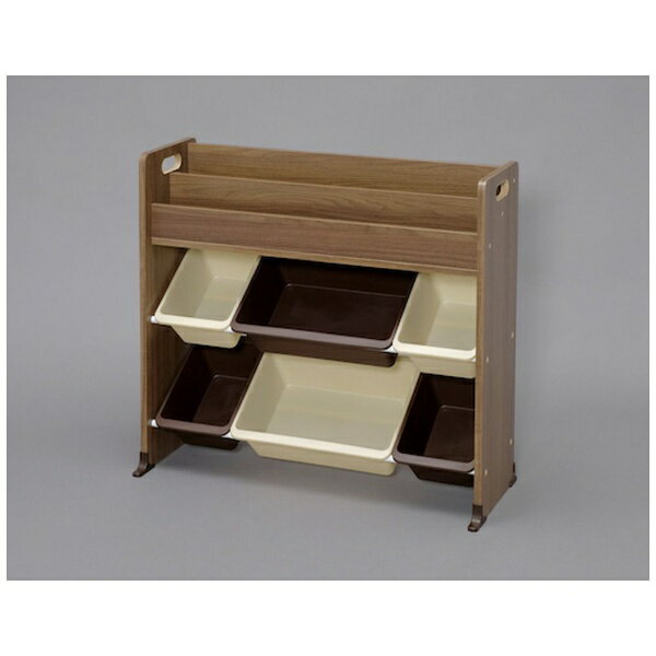 【エントリーで最大全額ポイント還元｜2/5まで】 IRIS OHYAMA｜アイリスオーヤマ 251498 絵本棚付トイ..