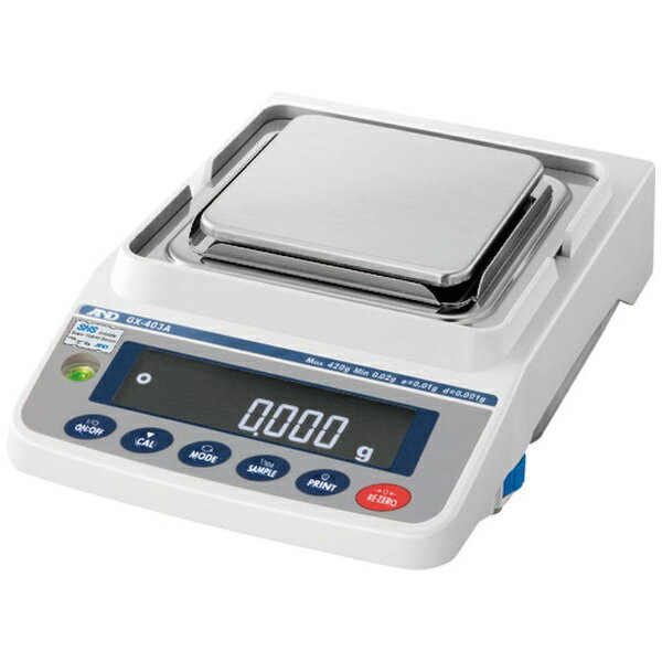 乐天商城 - A&D｜エー・アンド・デイ A＆D 校正用分銅内蔵汎用天びん GX−403A JCSS校正付 GX403A00J00