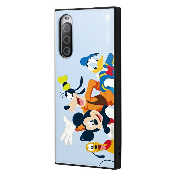 イングレム｜Ingrem Xperia 10 V / 『ディズニーキャラクター』/耐衝撃ハイブリッドケース KAKU / ミッキー＆フレンズ_2 IQ-DXP10M5K3TB/MAF6