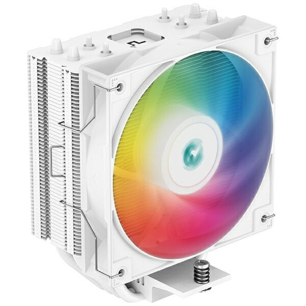 DEEPCOOLåǥץ CPU顼 120mmե [LGA1700/1200/1155/1151/1150AM5/AM4] AG400 WH ARGB ۥ磻 R-AG400-WHANMC-G-2