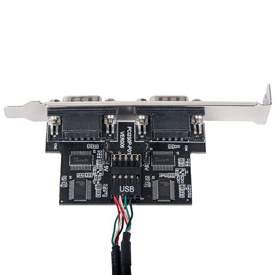 SilverStone｜シルバーストーン インターフェースカード RS232Cx2 [USB-A] ECD01 SST-ECD01 - Image 3