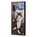 イングレム｜Ingrem Xperia 10 IV / 『猫のダヤン』/耐衝撃ハイブリッドケース ダヤン_旅 IQ-IXP10M4K3TB/DY1