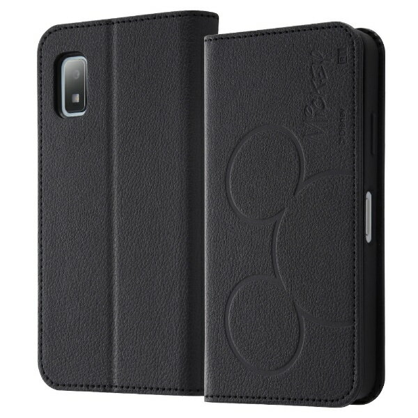 レイアウト｜rayout AQUOS wish3 『ディズニーキャラクター』/耐衝撃 手帳型レザーケース シンプル ミッキー RT-DAQL1LBC13/MK