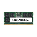 O[nEXbGREEN HOUSE ݃ PC5-38400 (DDR5-4800MHz) Ήm[gp\Rp GH-DNV4800-32GB [SO-DIMM DDR5 /32GB /1]