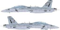 プラッツ｜PLATZ 1/48 アメリカ海軍 電子戦機 EA-18G グラウラー VAQ-137 ルークス イタレリ