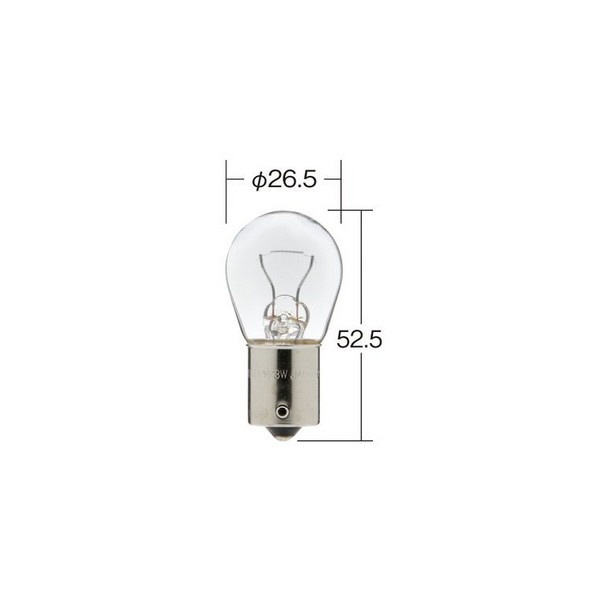 KOITO MANUFACTURING ΡޥХ֡ŵ塡ʡ12V27W⡧BA15s饹塧S25ꥢ1Ȣ10 KO-4574