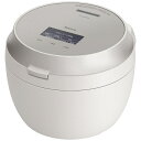 【無料延長保証「自然故障プラン」】 パナソニック｜Panasonic 可変圧力IHジャー炊飯器 Bistro ライトグレージュ SR-V10BA-H 5.5合 /圧力IH