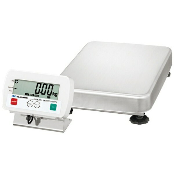 A&D｜エー・アンド・デイ A＆D 検定付き防塵・防水台はかり SC30KBM-K 4区検定品 SC30KBMK04N00 【メーカー直送・代金引換不可・時間指定・返品不可】