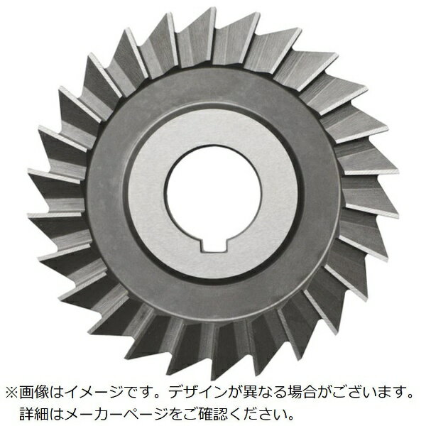 ■外周と側面に切れ刃があり、溝切り・段削り・側面削り・幅決めなど、汎用に用います。【用途】・フライス加工用。【仕様】・刃数（枚）： 32・穴径（mm）： 25.4・刃幅（mm）： 18・刃径（mm）： 150【材質／仕上】・ハイス（SKH51）