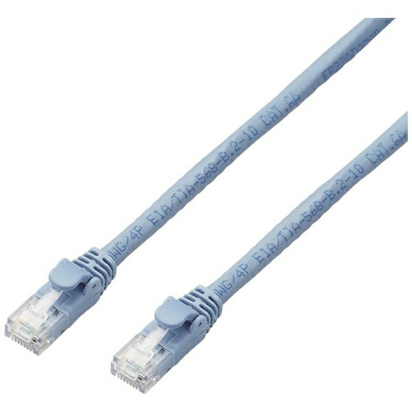 樂天商城 - ELECOM｜エレコム LANケーブル CAT6A対応 70m 爪折れ防止 簡易パッケージ EU RoHS指令準拠 ヨリ線 ブルー LDGPATBU70RS
