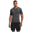アンダーアーマー|UNDER ARMOUR メンズ UAヒートギアアーマー コンプレッション ショートスリーブ シャツ (XLサイズ/カーボンヘザー×ブラック) 1361518【返品交換不可】(4)