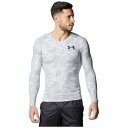 アンダーアーマー｜UNDER ARMOUR メンズ UAアイソチル コンプレッション ロングスリーブシャツ (Lサイズ/Halo Gray) 1378346【返品交換不可】