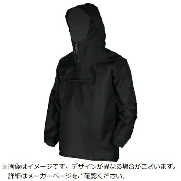 ■肩や腕が動かしやすい、ラグラン袖を採用しています。■ちょっとした小物入れに便利な、ファスナー付胸ポケット付です。■手首ゴム採用で、小さなゴミや風を防ぎます。■フード部分はファスナーでしぼりヒモ、裾部分はしぼりヒモで上と下からの風の侵入をブロックします。■防風・撥水加工で冷たい風や寒さから体をガードします。【用途】・一般作業、軽作業、農作業に。【仕様】・色： ブラック・サイズ： M・身長（cm）： 160〜170・ウエスト（cm）： 72〜80・適合胸囲（cm）： 84〜92【材質／仕上】・ナイロン