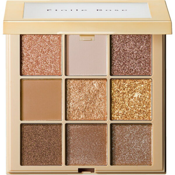 イデアル｜iDEAL Etoile Rose（エトワルローズ）9色アイシャドウ 02 チョコレートファッジのサムネイル