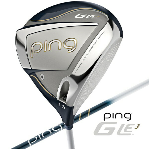 ピン｜PING レディース レフティ ドライバー ジー エルイー 3 G LE 3 DRIVER 11.5°《ULT 250 J カーボンシャフト》硬さ(Flex)：L [L /11.5°]