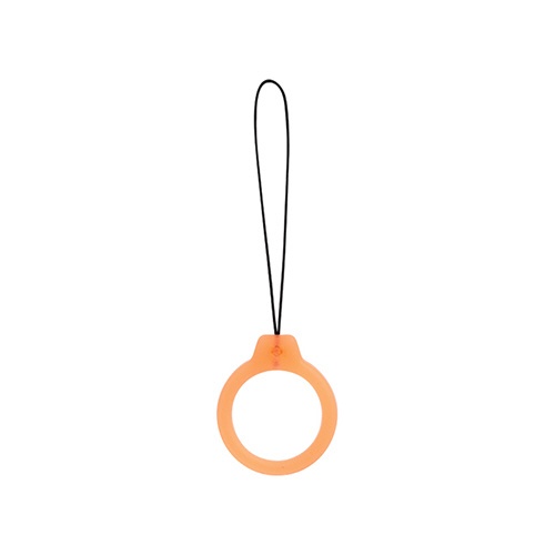 HAMEE｜ハミィ iFace Reflection Neo Silicone Ring リングストラップ クリアオレンジ 41-954737