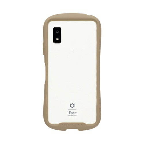 HAMEE｜ハミィ [AQUOS wish3専用]iFace Reflection強化ガラスクリアケース ベージ...