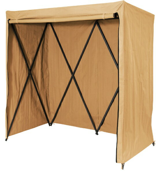 【エントリーで最大全額ポイント還元｜5/6まで】 東谷｜AZUMAYA テント(W200×D107×H198cm） DIS-501BE ベージュ