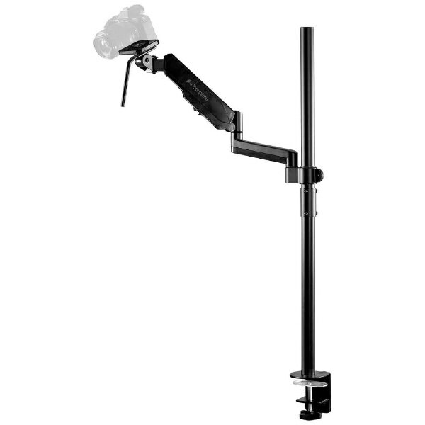 Bauhutte｜バウヒュッテ ウェブカメラ対応 [1台用] カメラスタンド 「ストリーマーズアーム」 ブラック..