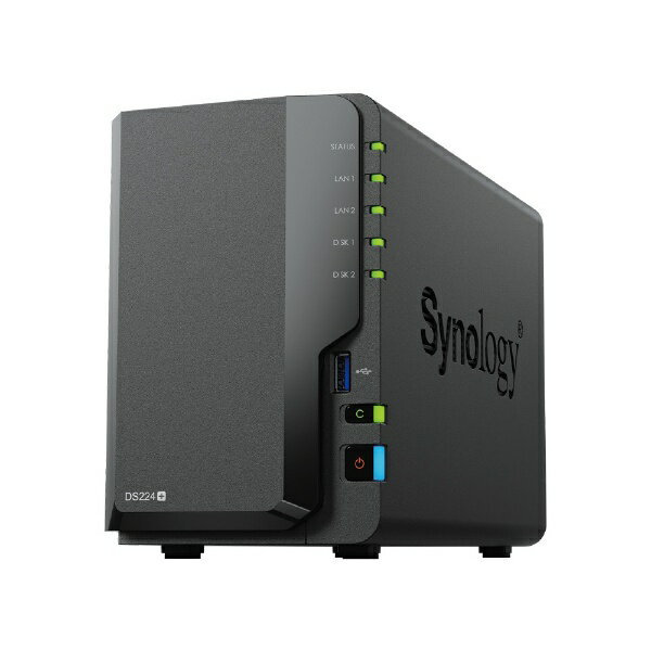 SYNOLOGY｜シノロジー NASキット ストレージ無 /2ベイ DiskStation DS224 DS224