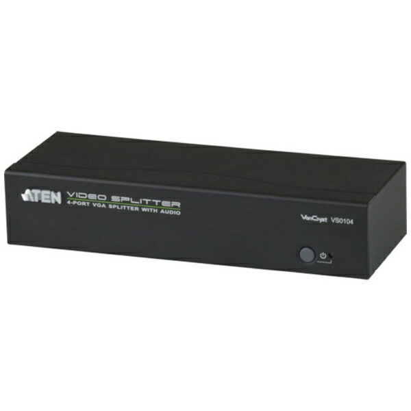ATEN｜エーテン ATEN　ビデオ分配器　VGA　／　1入力　／　4出力　／　オーディオ