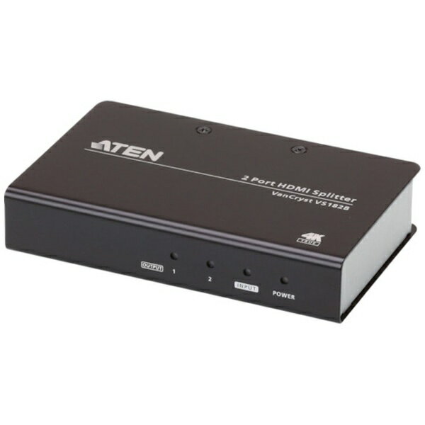 ATEN｜エーテン ATEN　ビデオ分配器　HDMI　／　1入力　／　2出力　／　4K対応