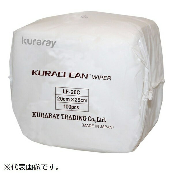 乐天商城 - クラレトレーディング｜kuraray trading クラレ 不織布製ワイパー クラクリーンワイパー 20cm×25cm 100枚×30袋＝3000枚入 LF20C 【メーカー直送・代金引換不可・時間指定・返品不可】