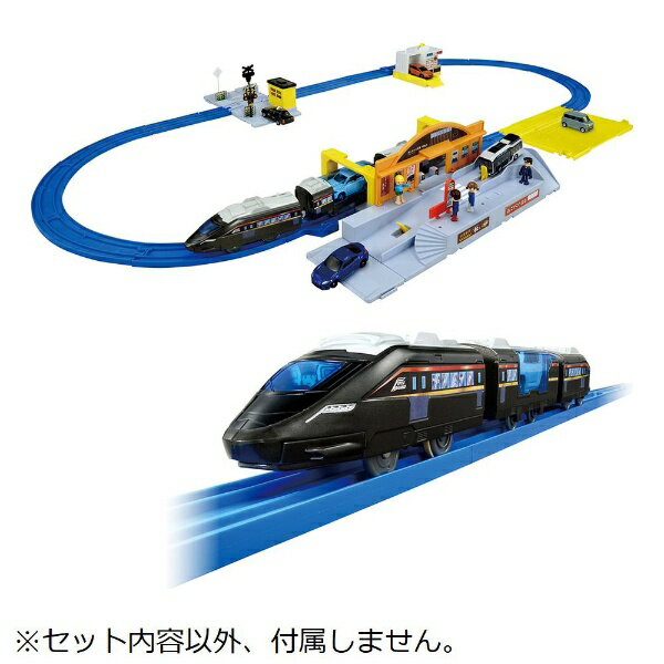 タカラトミー｜TAKARA TOMY プラレール はこんで出発！情景いっぱい駅前ロータリーセットのサムネイル