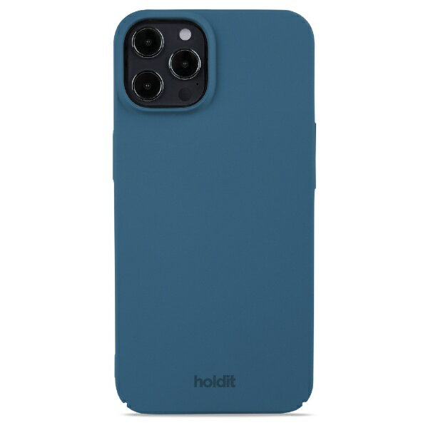 ホールディット スマホケース レディース HOLDIT｜ホールディット iPhone 11/XR 薄型ハードケース Slim Case デニムブルー 15910