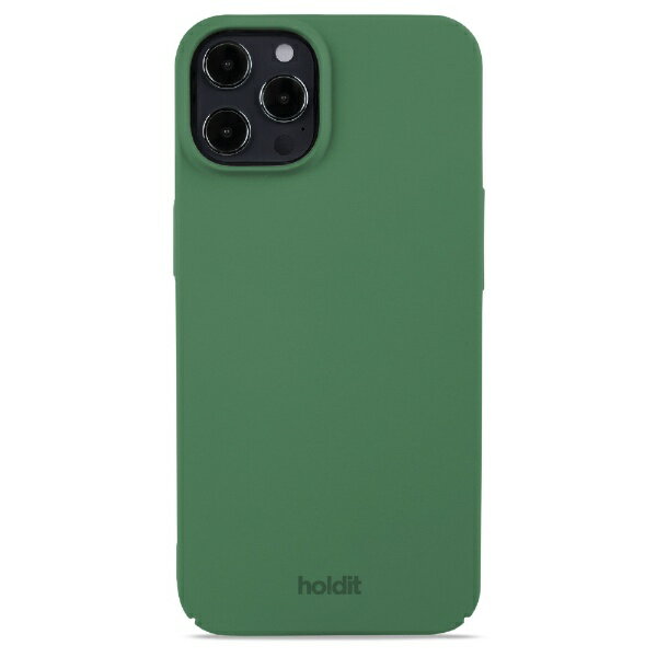 ホールディット スマホケース レディース HOLDIT｜ホールディット iPhone 11/XR 薄型ハードケース Slim Case フォレストグリーン 15917