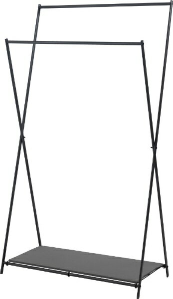 東谷｜AZUMAYA フォールディングハンガーラック（W86×D43×H151cm） MIP-69DGY ダークグレー