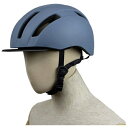 バナナワークス|BANANA WORKS 自転車用ヘルメット BUNCHO 文鳥 ブンチョウ(Mサイズ:54〜58cm/マットグレイッシュブルー)【返品不可】