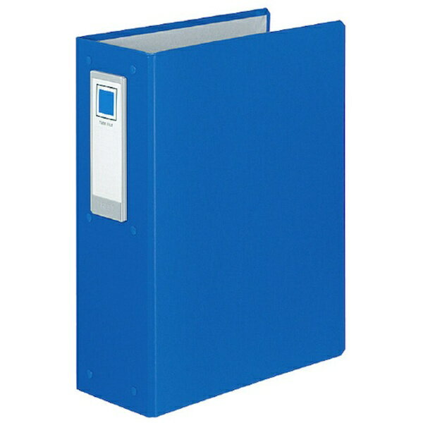 KOKUYO｜コクヨ コクヨ チューブファイル＜ロングボディ＞（4穴） A4縦 80ミリとじ 4穴 青 フ−L684NB 5..