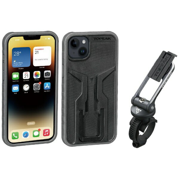 TOPEAK｜トピーク スマホホルダー ライドケース(iPhone 14 Plus 用) セット BAG47900